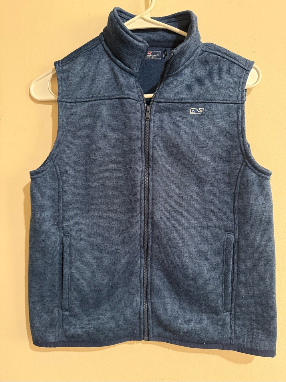 Vineyard Vines Kids Navy Blue Fleece Vest